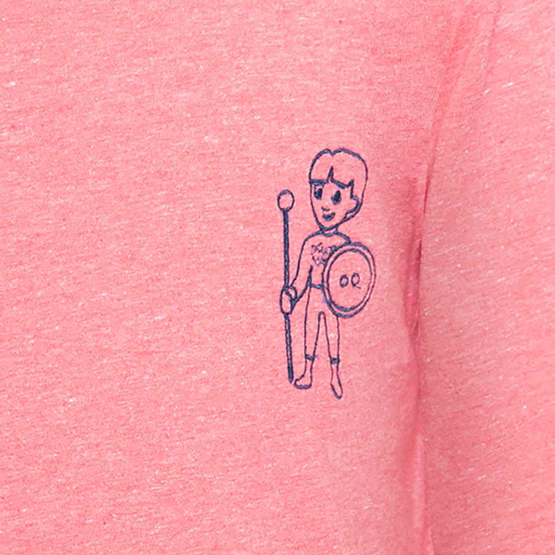Roze Meisjes T-Shirt met Lange Mouwen