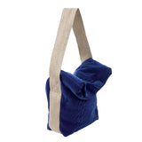 Koningsblauwe handtas