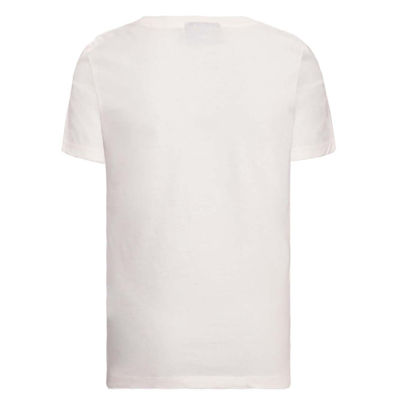 T-shirt met print voor kinderen in gebroken wit