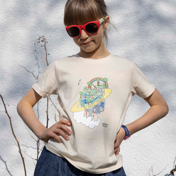 Grafische T-shirts voor jongens en meisjes - Earth Day Print
