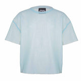 Blauw transparant T-shirt