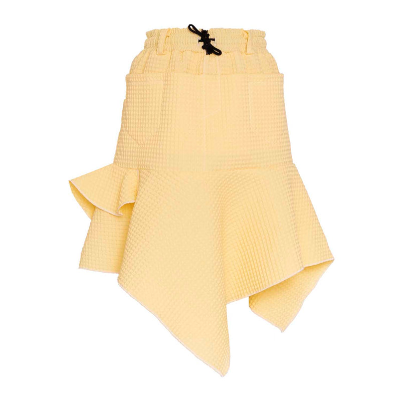 Midi-rok voor gele wafelmeisjes
